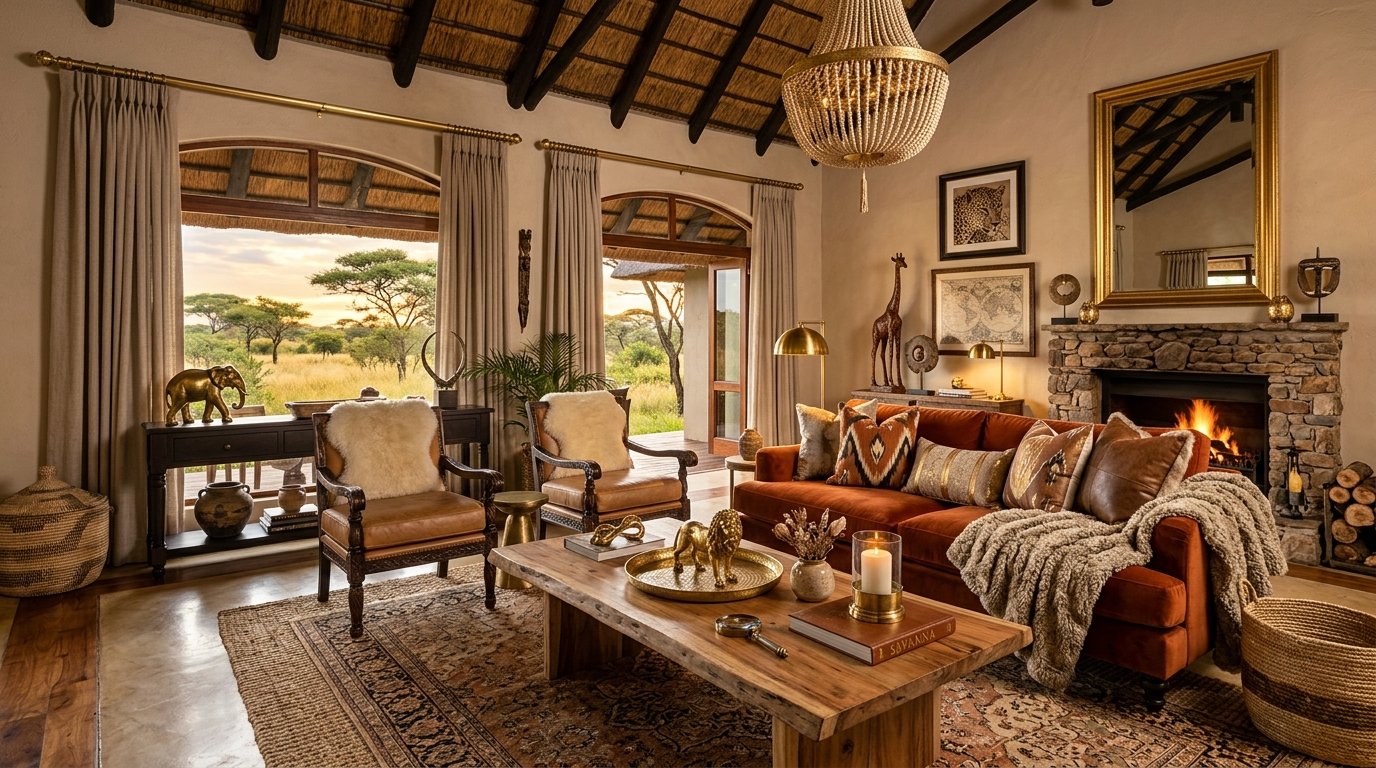 Finish with layered textiles for cozy, collected comfort